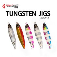 FUNADAIKO TG Jig New Slow Metal Jigging Lures 30g 40g 60g 80g Luminous Fishing Bait Tungsten Jig Fish Fishing Saltwater Lure