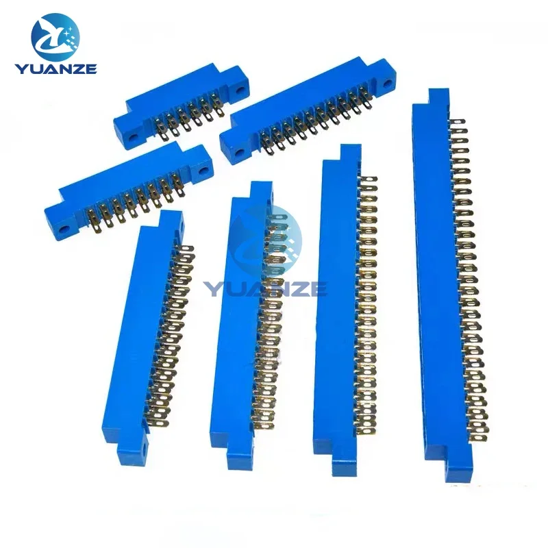 1/3PCS 805 Strip connector 3.96mm Pitch 12/16/20/24/30/36/44/56P/72 pin PCB Mount Card Edge Connector socket 16P 20P 30P 36P 44P