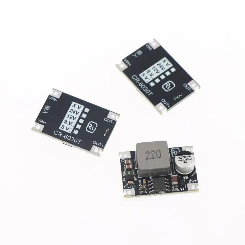 1Pcs 3A Mini Step Down Regulator DC-DC Step Down Module 5-60V To 24V/12V/9V/5V/3.3V Output Car Power Converter