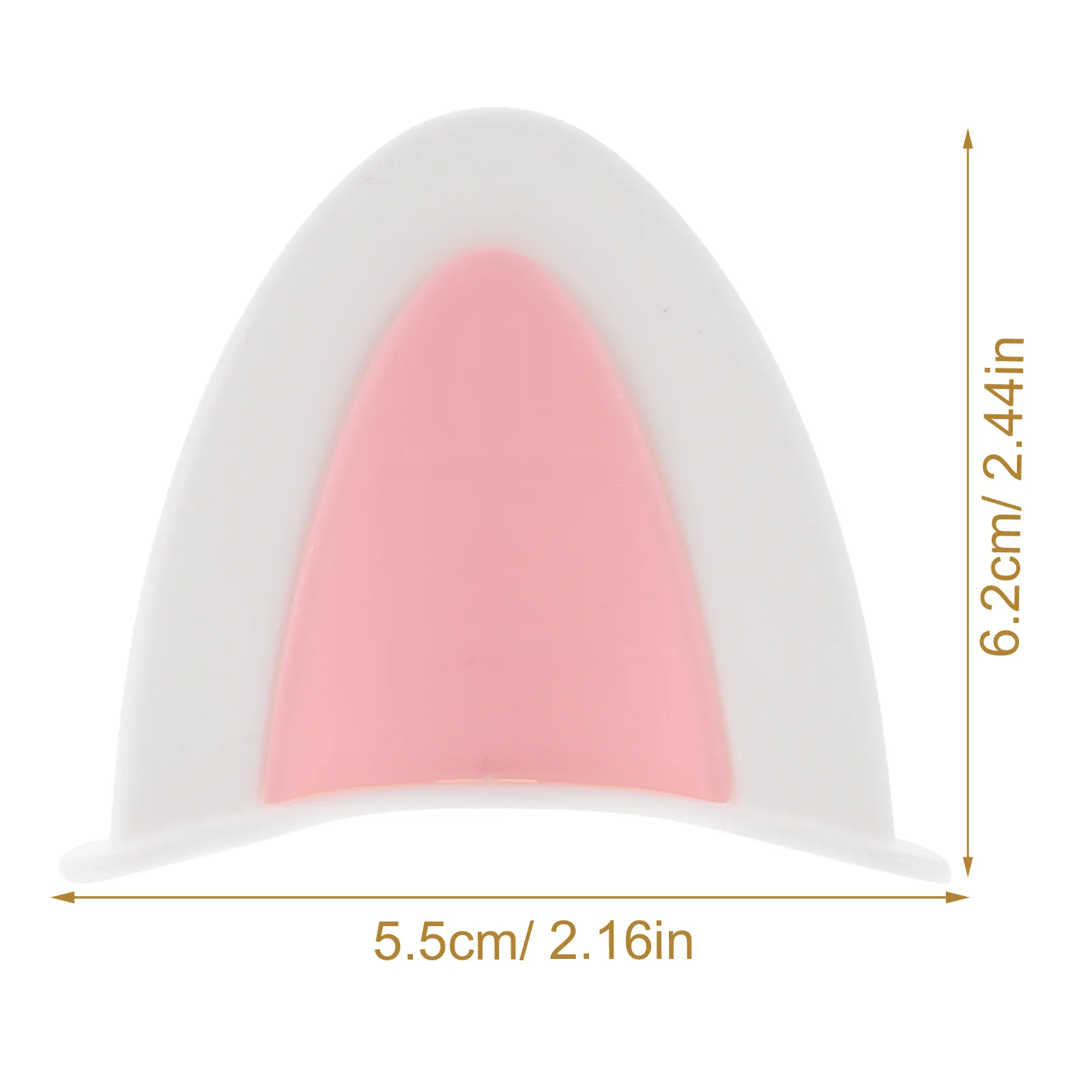 3Pairs Cat Ears Decorations Motorbike Adornment Unique Style Durable ABS Material Easy to Install Accessories