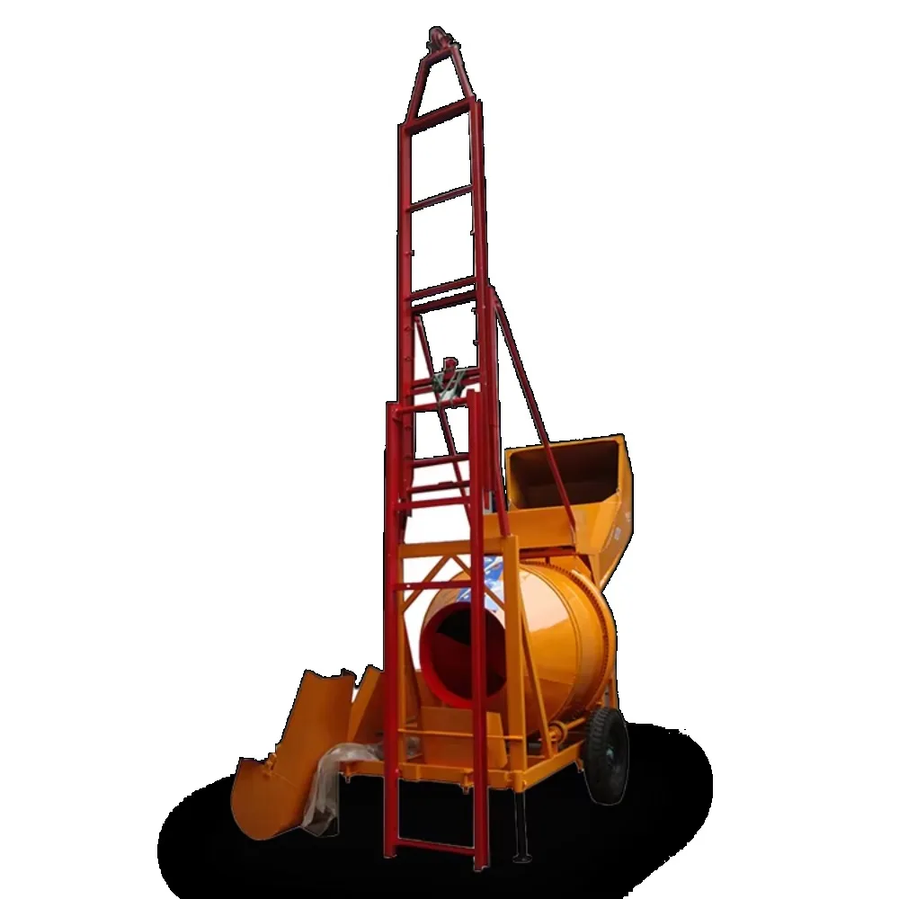 Factory Supply Diesel Electric Concrete Mixer Machine Single Phase Motor Self Loading Cement Mixer Sino Mini Dumper Wholesale