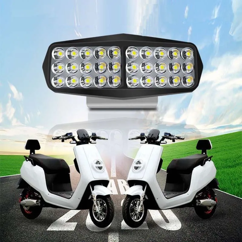 High quality Electrocar,E-Bike,Electric bike,Motorcycle,Motorbike led light,DC12V 24V 36V 48V 60V 72V 80V free shipping 2pcs/lot