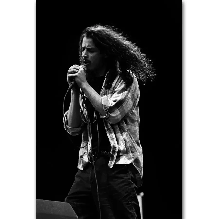 New Chris Cornell Soundgarden Lead Great-Silk Art Poster Wall Sticker Decoration Gift