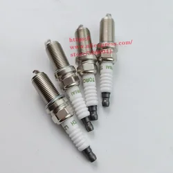 4pcs/set Spark plug for Brilliance FRV FSV CROSS V3 H230 V5 H530 H320 H330 4G18/4G63/4G93