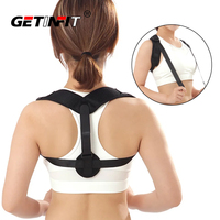 Adjustable Back Brace Neck Health Correction Belt Corrector Spine Support Invisible Shoulder Posture Home Office Sport Unisex