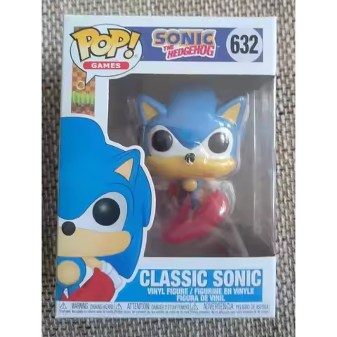 Funko POP Original Sonic The Hedgehog 30th Anniversary Running Sonic Peripheral Figurine Gift for Boys Girls Children's Day