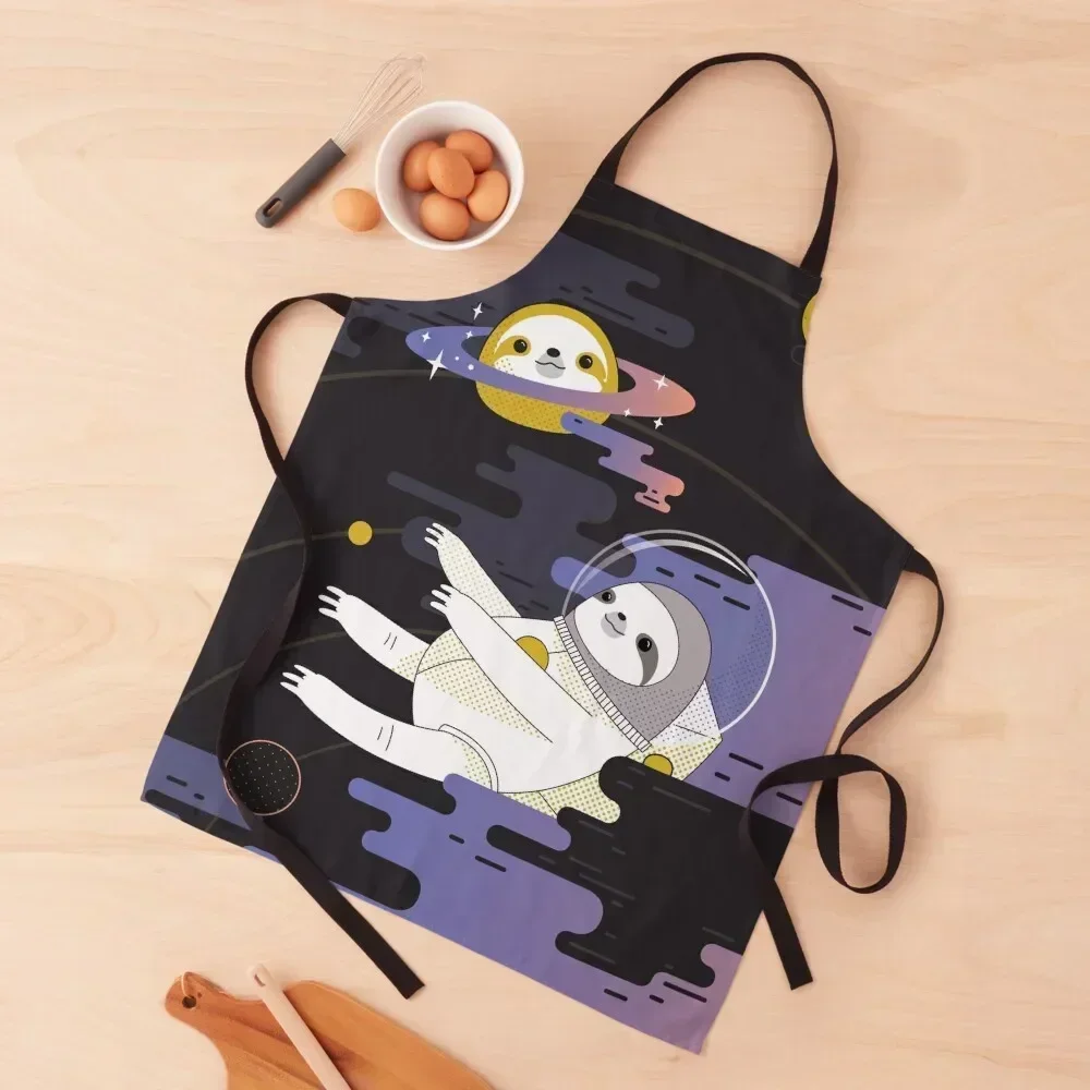 

Planet Sloth Apron Womens Dresses Chef Accessories Restaurant Kitchen And Household Goods Apron