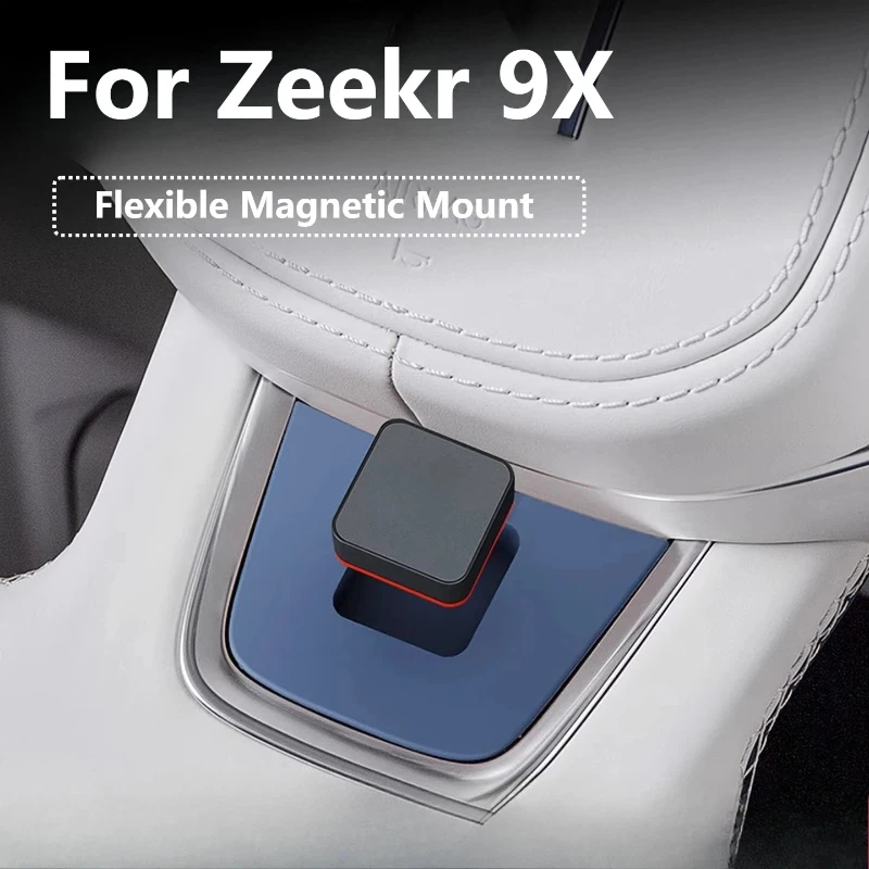 For Zeekr 9X 2025 Silicone Smart Sticker Holder Steering Wheel Shortcut Keys Car Modification Accessories
