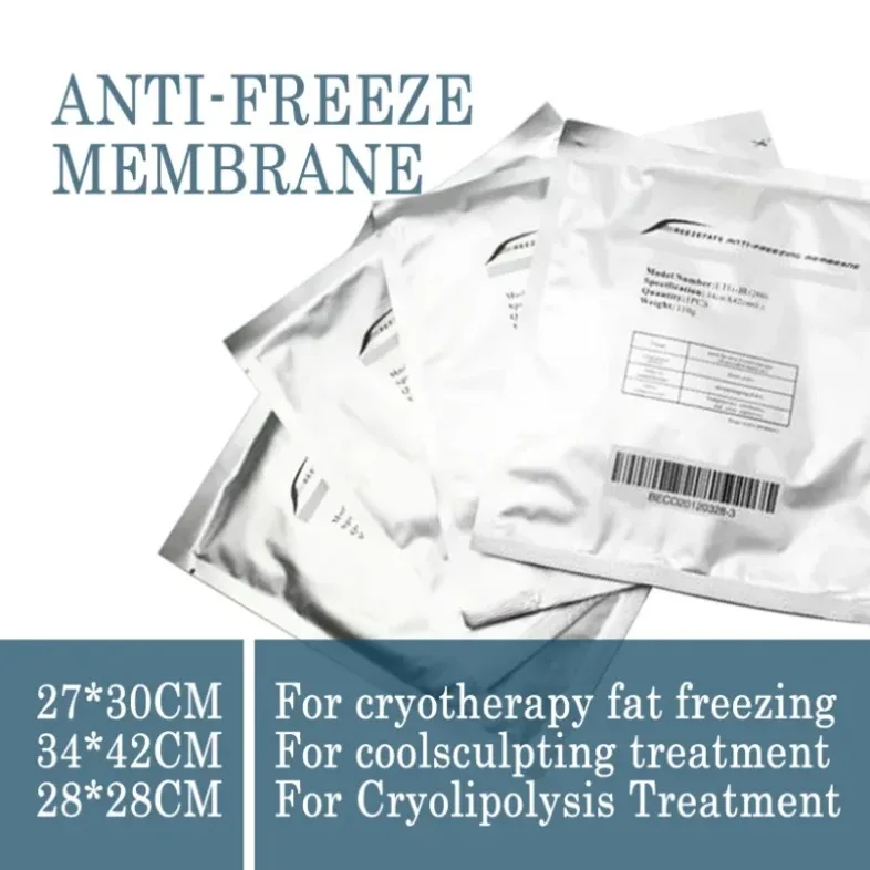 

Anti Freeze Membrane 27*30Cm 34*42Cm Anti Freezeing Anti-Cryo Antifreeze Membrane Cryo Cool Pad Freeze Cryotherapy Machine