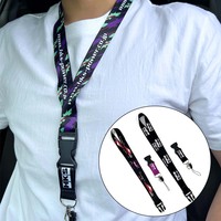 JDM Racing HKS Power Removable Lanyard Car Keychain Work ID Holder Mobile Neck Strap Quick Release Keyring Hks Lanyard Keychai