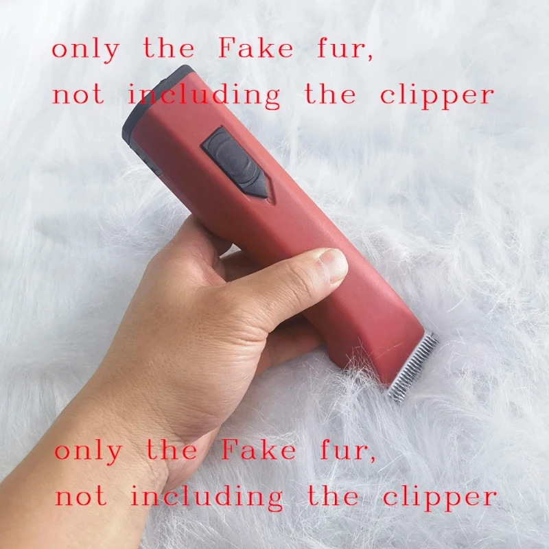

Fake fur for testing clipper blade sharpness, 50x100cm