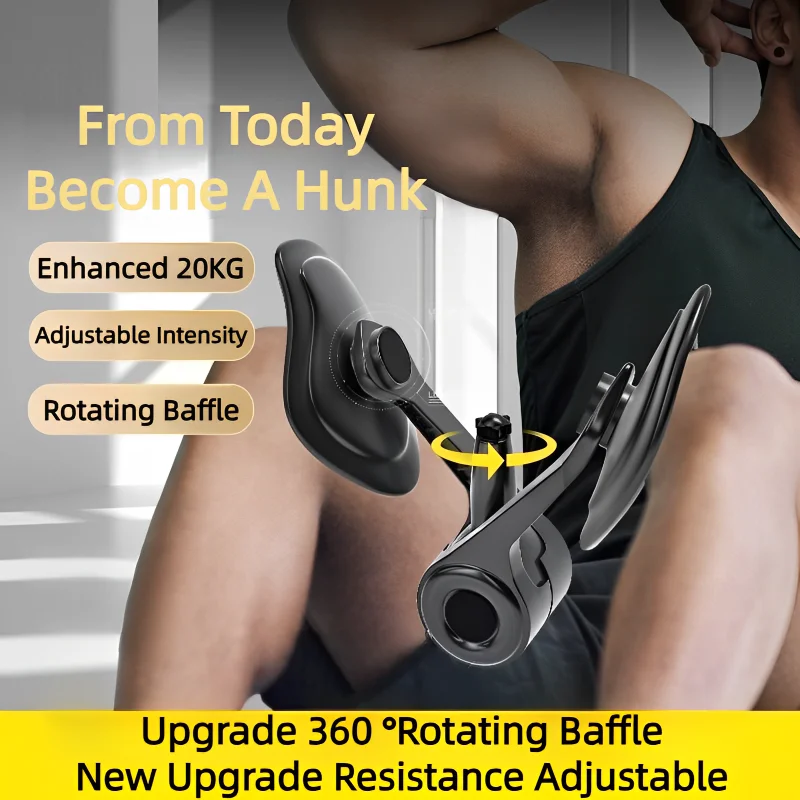 

Pelvic Floor Muscle Trainer Kegel Exerciser 360 Rotating Baffle Hip Trainer Adjustable Inner Thigh Exercise Equipment Correction