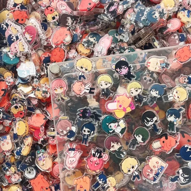 Cartoon Anime acrylic patch Naruto Jujutsu Kaisen SPY FAMILY SLAM DUNK cute Hatsune Miku 2cm handmade DIY accessories wholesale
