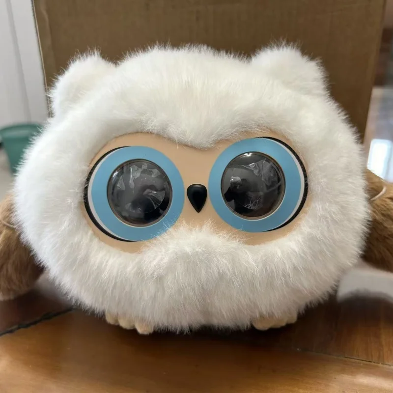 100% autentico Ai Giocattolo intelligente Edizione estera Conversazione vocale Gugu Guf Bufo Doppio occhio Emozioni Interazione Wifi Accompagnare la bambola