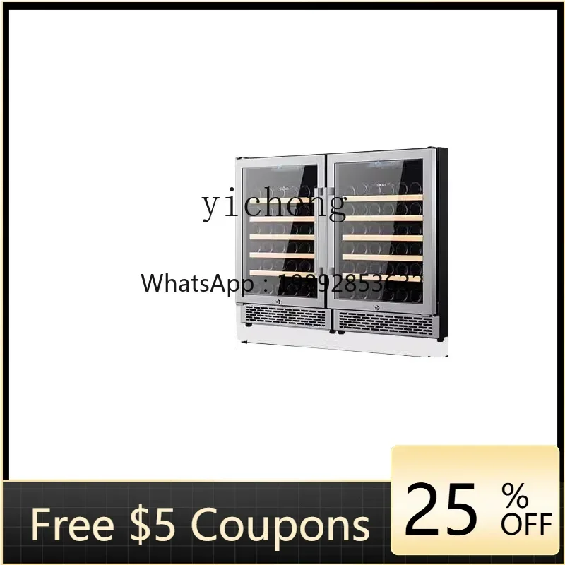 

BG. Embedded Wine Cabinet Household Small Refrigerator Constant Temperature Refrigerated Cabinet Drinks Ice Bar