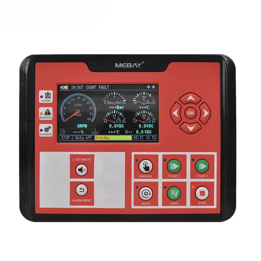 

Mebay Intelligent Smart Fire Pump and Jockey Pump Controller FC70DR Electric Driven Fire Fighting Pump Control Module