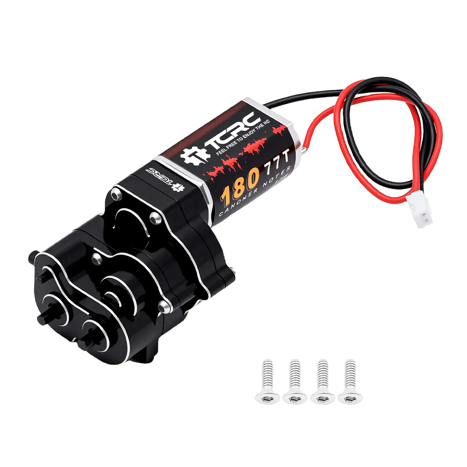 

TCRC Metal 180 77T High Torque Speed Reduction Brushed Motor for 1/18 HPI Venture18
