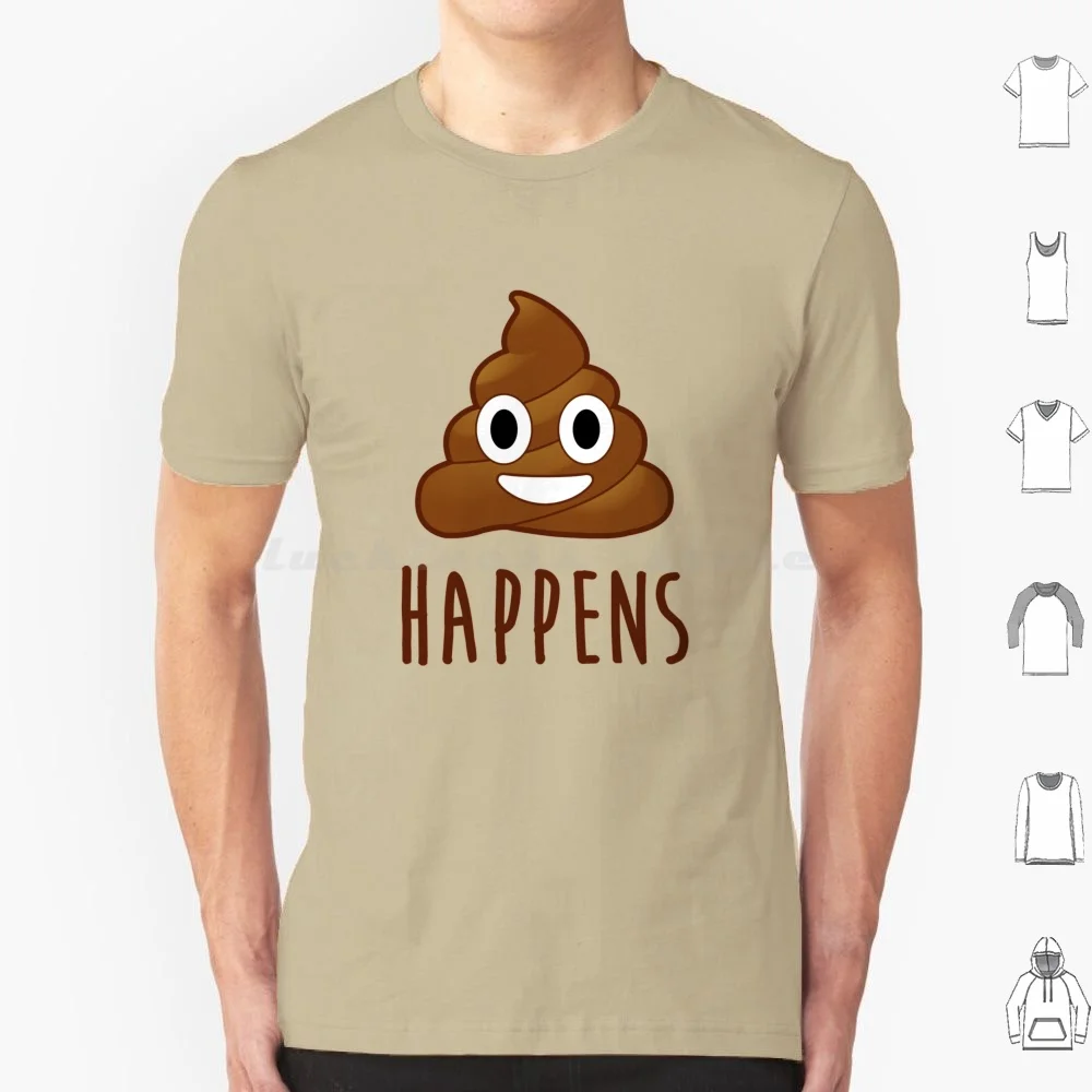 Shit Happens T Shirt 6xl Cotton Cool Tee Shit Happens Funny Wassap Meme Internet Mobile Joke Geek Nerdy Freak Popular
