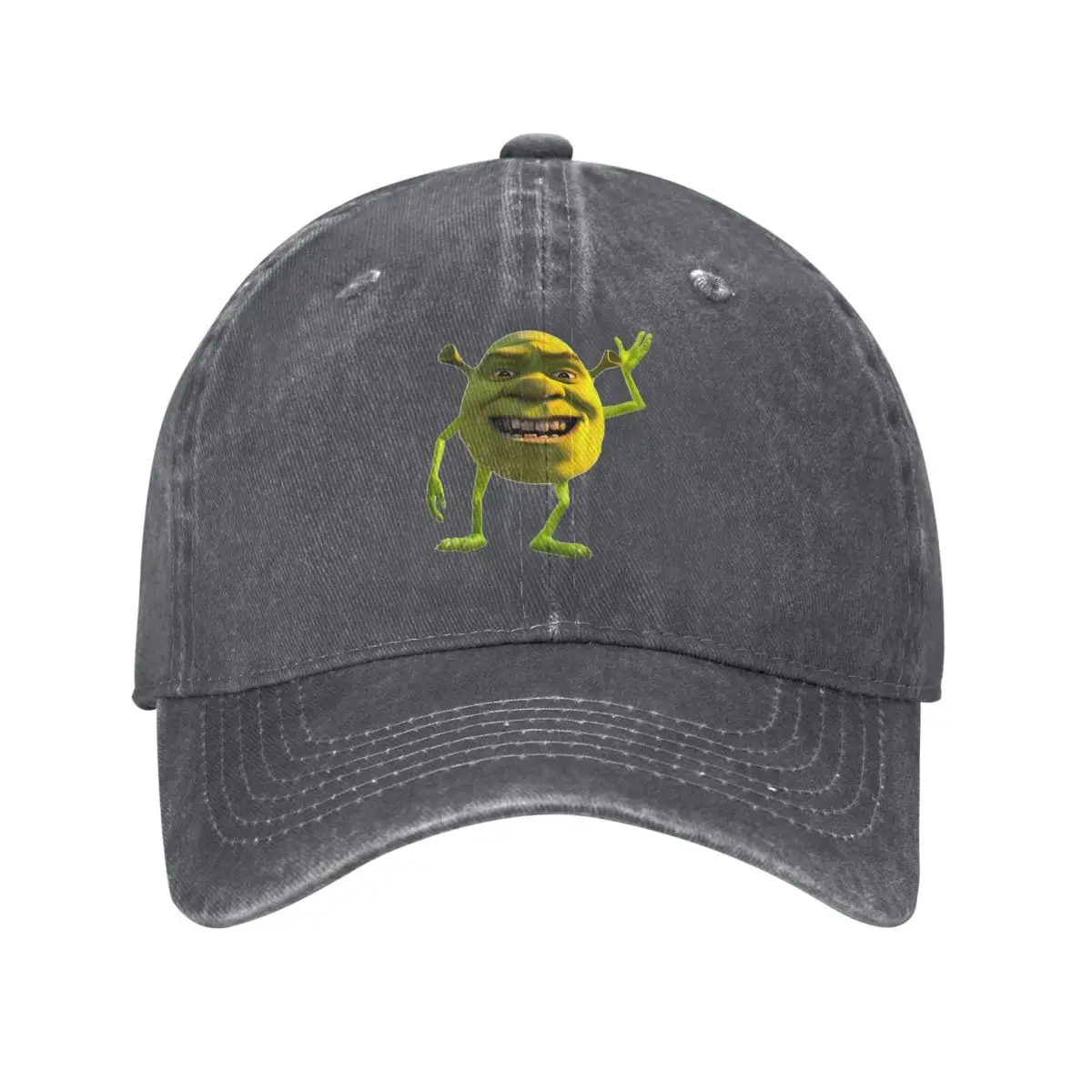 Funny Shreks Unisex Baseball Caps Distressed Cotton Caps Hat Casual Outdoor Running Golf Unstructured Soft Snapback Hat image 6