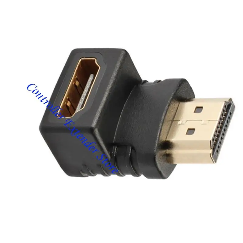 N84B HDTV-совместимый мужчина-мужчина с женским углом на угловой адаптер.