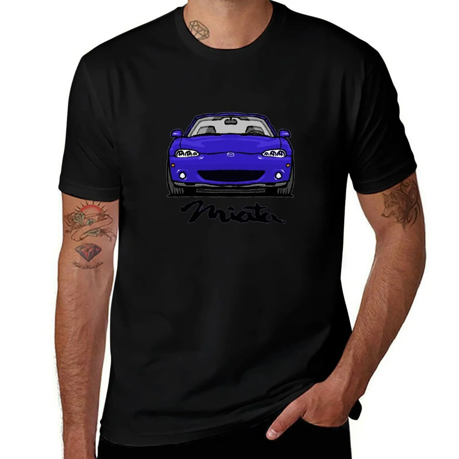 

MX5 Miata NB -NB2 Blue T-Shirt t shirts for man graphic funny funny t shirts cotton essential t shirt T-Shirt