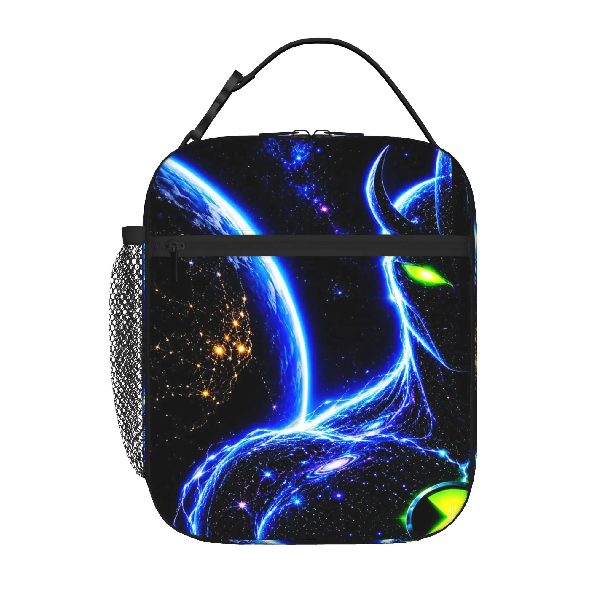 Back to school season  Food Bag Cosmic Alien X Ben 10 Artwork Fashion Fashionable Classic Heat Preservation Lunch Bag