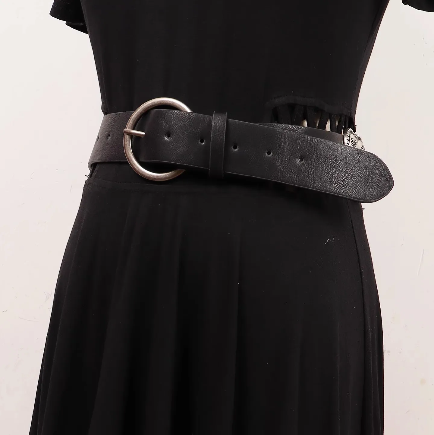 المرأة خمر بولي Leather الجلود القلب فستان Cummerbunds الكورسيهات حزام الخصر أحزمة الديكور واسعة حزام R3287