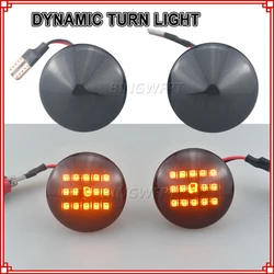 2PCS Side marker lamp for Fiat Punto 188 MK2 1999 - 2012 Dynamic LED Indicator Side Marker Turn Light Signal Lamp