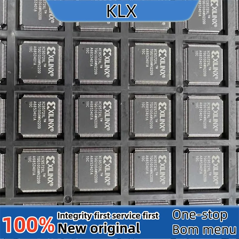 5pcs XC9572  XC9572XL  XC9572XL-10TQG100C   Original genuine XC9572XL-10TQG100C  TQFP-100