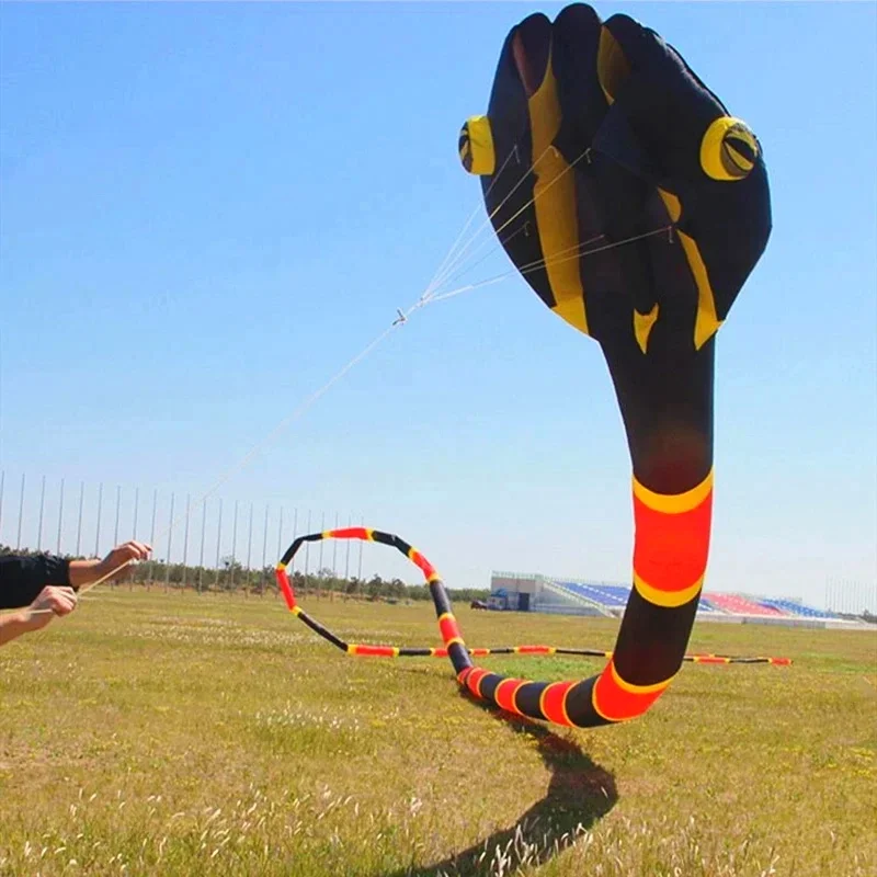 Free shipping snake soft kites professional kites for adults kite flying inflatable kite outdoor games for children professional