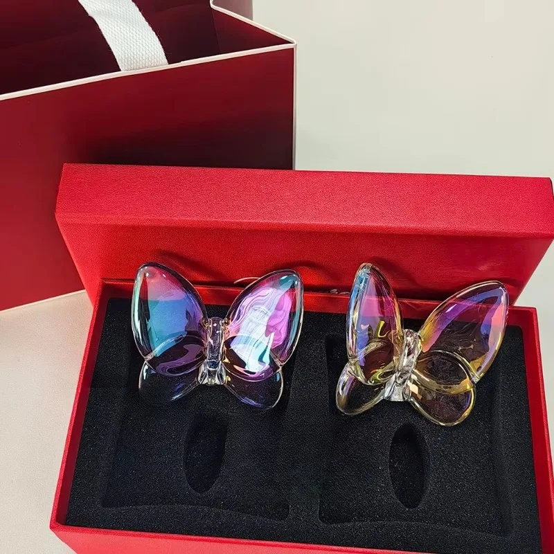 

Full set, gift box, crystal, butterfly wings, lucky butterfly, jewelry.