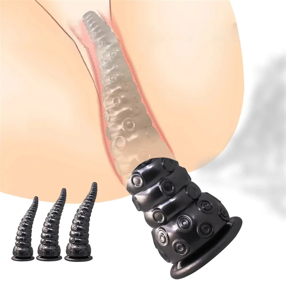 SEX Tentacle Dildo for Anal Big Anal Plug Animal Dildos Dilator Butt Plug Stimulator Prostate Massager with Sucker Sex Toys New