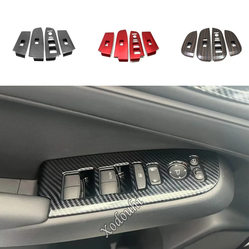 

For Honda XR-V ZR-V HR-V Vezel 2022 2023 2024 Interior Door Armrest Glass Button Accessories Window Switch Panel Covers HRV ZRV
