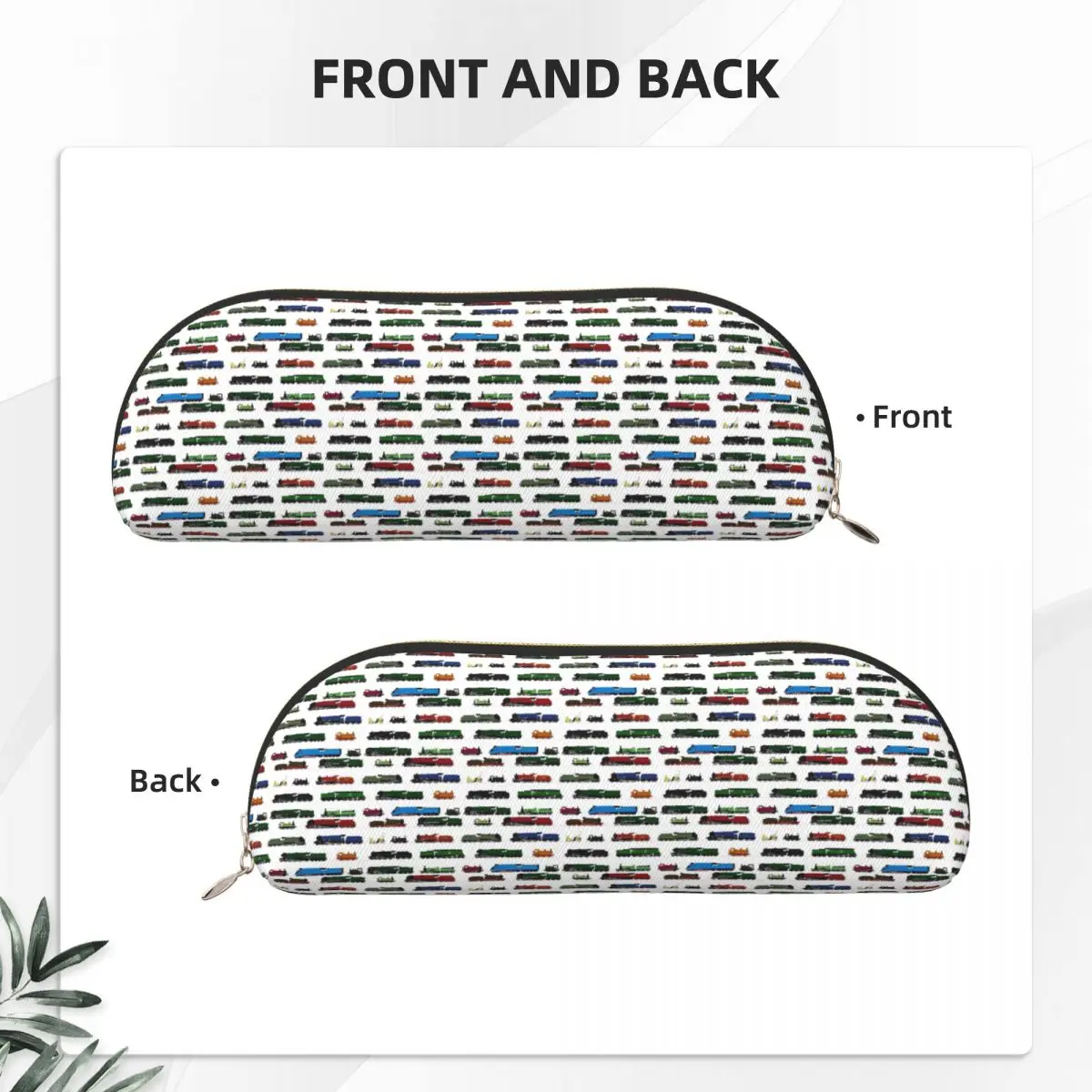 유명한 영국 증기 기관차 연필 케이스 연필 주머니 보관 문구 용품 펜 상자 연필 가방 소년 소녀 선물