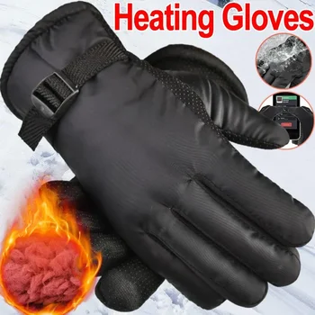 Gants de cyclisme chauds d'hiver pour hommes, imperméables, pour l'extérieur, ski, équitation, randonnée, moto, mitaines, gants de Sport thermiques unisexes