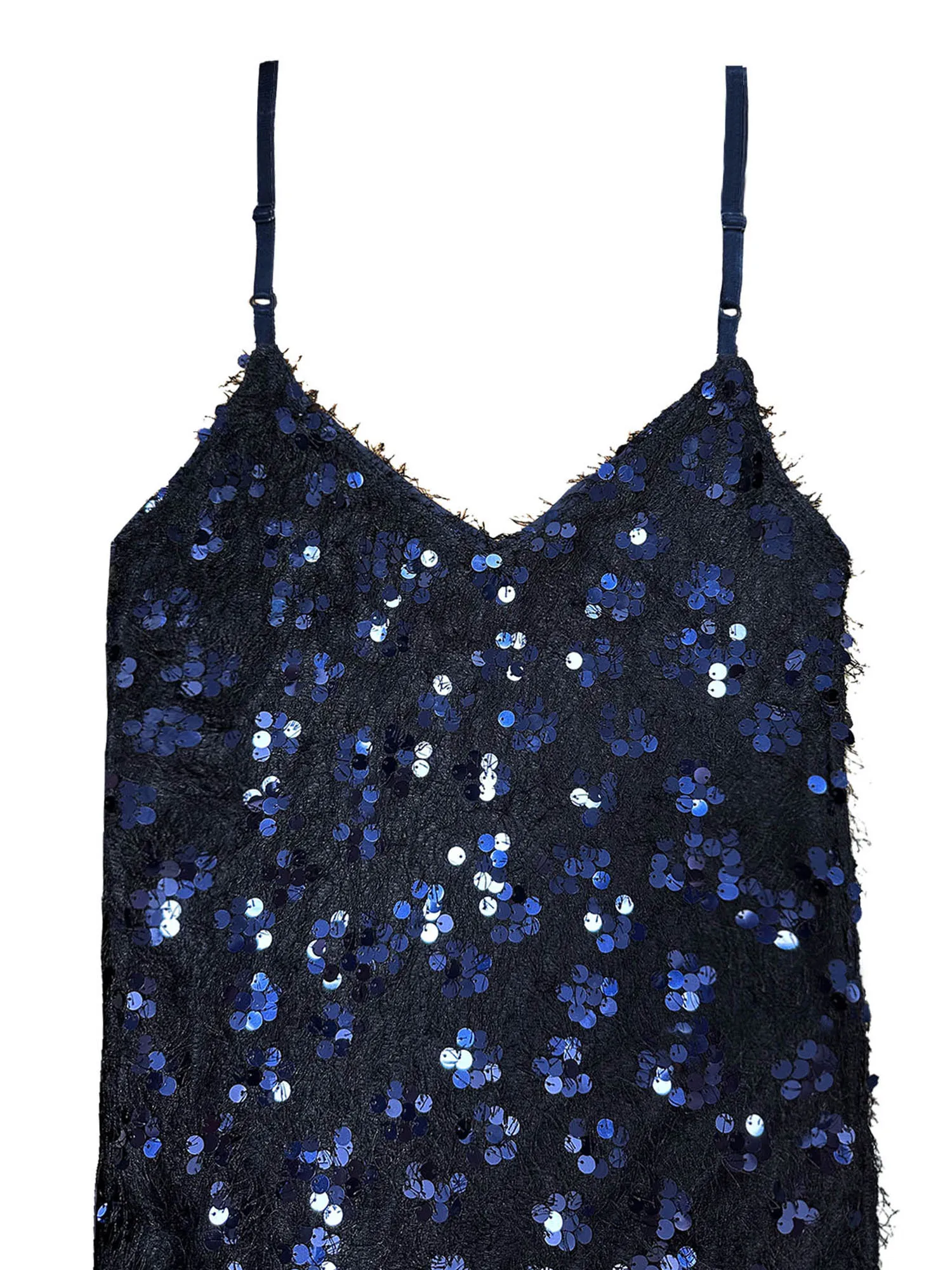 섹시한 여성용 반짝이 스팽글 미니 드레스 V넥 조절 가능한 스파게티 스트랩 바디콘 캐미 드레스 파티 가운 레이브 클럽웨어