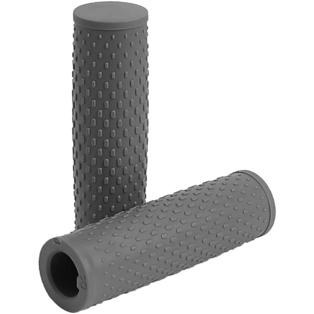 1 زوج المطاط المقود قبضة ل Xiaomi M365/Pro/1s/Pro2 سكوتر كهربائي الملحقات عدم الانزلاق الأسود سكيت ركوب أجزاء