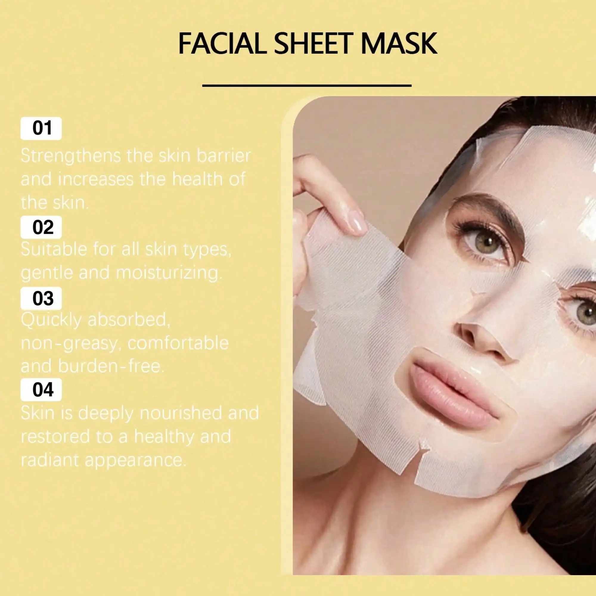 Radiant Vita Niacinamide Deep Conditioning Mask, Gentle Daily Facial Treatment Softens Uneven & Dull Complexion, Balancing Care for Combination Skin, Authentic Korean Skincare, Thoughtful Beauty Gift for Her