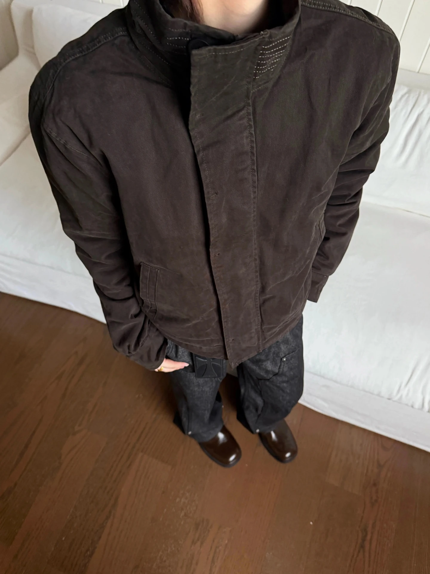 

Мужская зимняя утепленная куртка из хлопка с флисовой подкладкой и имитацией кроличьего меха, в стиле милитари, молодежная модная модель