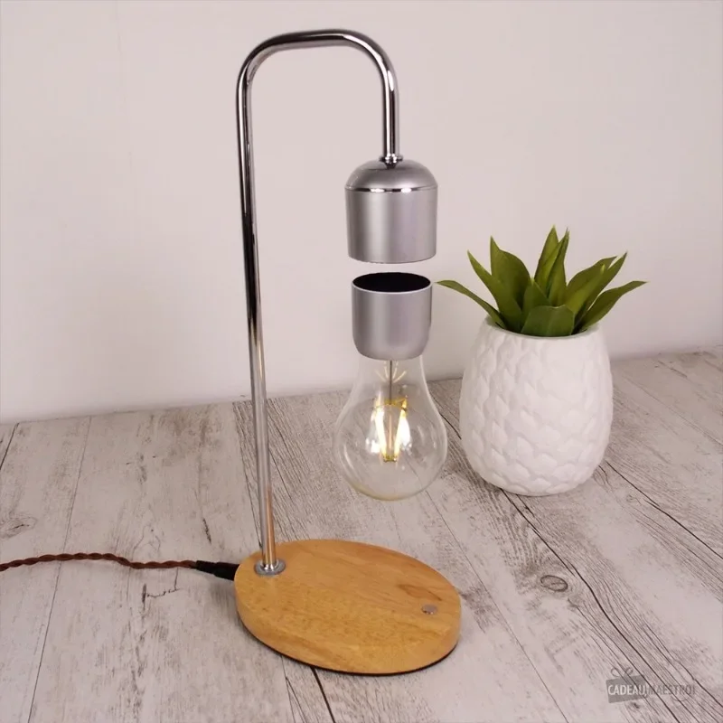 New idea dropship hot promotional item best gadgets electronic levitating magnetic floating table lamp