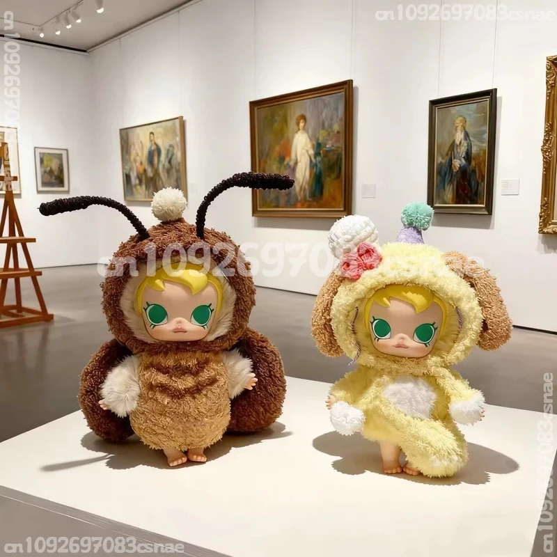 

Костюм-наряд для куклы PUPUBear Baby Molly в стиле таракана, милый комплект с капюшоном в виде торта для серии Pocket Friends (кукла в комплект не входит)