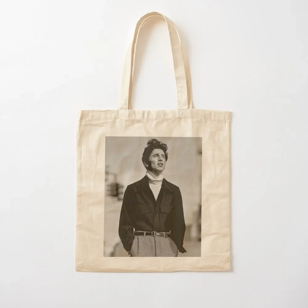 

Timothée chalamet little womens Tote Bag tote bag university Canvas bag Canvas stote