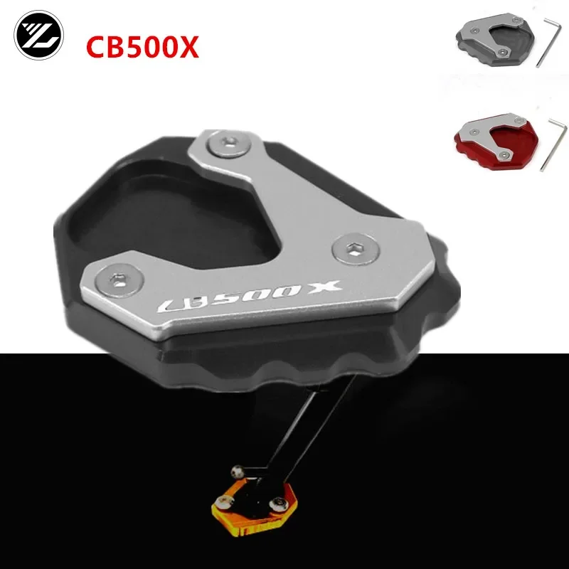 

Боковая подставка для мотоцикла, подставка для велосипеда, нескользящая пластина, боковая увеличенная поддержка, подставка для ног, основание для Honda CB500X CB-500-X 2019 2020