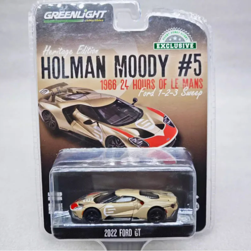 

Greenlight 1:64 Scale 2022 GT HM Alloy Simulation Car Model Static Collection Decorated Holiday Gifts Toys Souvenir Gift