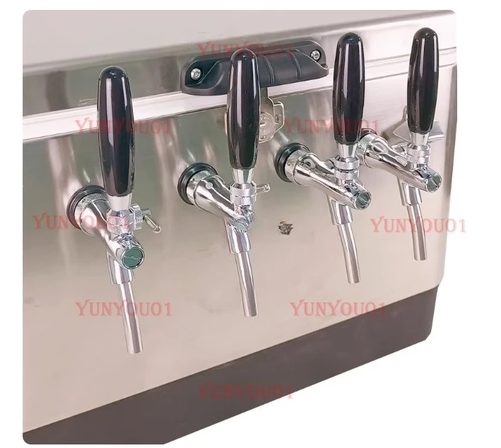 Cooling Box, Homemade Jockey Box, Portable Bar, Stainless Steel Shell, Coil Material, Outdoor Cooling