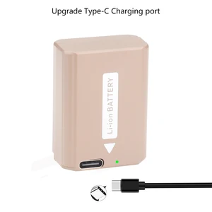 Neues Update 2200MAH NP-FW50 NPFW50 Batterie für Sony ZV-E10, Alpha A6400 A6000 A6300 A6500 A5100 A7II A7SI A7SI A7S2 A7R 12 Hauptverkauf Batterie Sony A6000 - №8