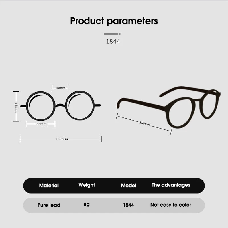 Lind ultra leve puro titânio óculos prescrição miopia óculos marca multi foco óculos ópticos