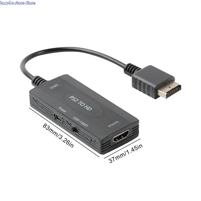 Adaptador convertidor video D0UA 480i/480p/576i con salida para compatible para todos para modo