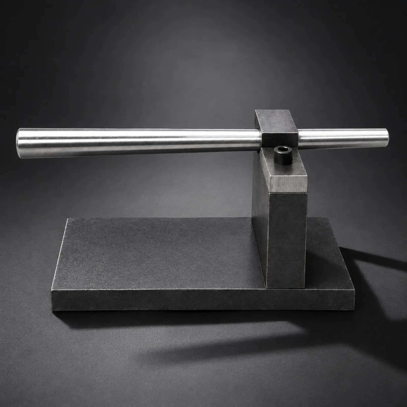 Bench Block for Jewelry Making Metal Wood Base with Clamp Block and Fastening Screw Jeweler Work Bench Ring Repair Tool