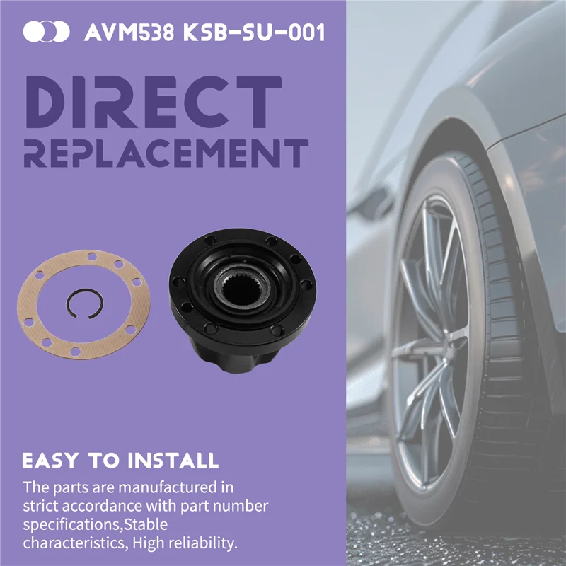 

Car Wheel Hub Free Wheel Hubs AVM-538 AVM538 AVM-538 KSB-SU-001 Clutch Front Wheel For Suzuki Grand Vitara 1998-2005